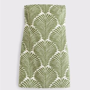 Abercrombie & Fitch Green and White Mini Dress/ Romper NWT size Small Tall (ST)